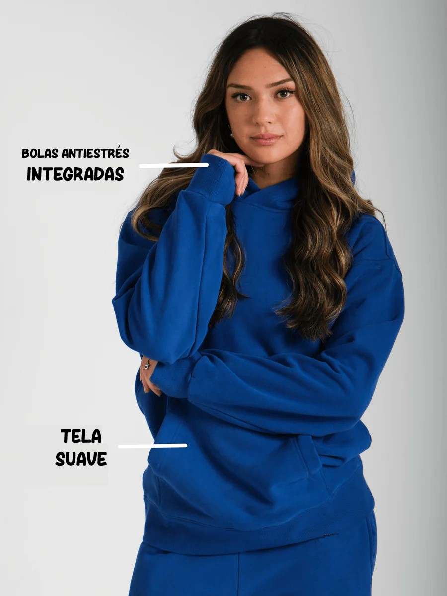 Ocean Hoodie Blue